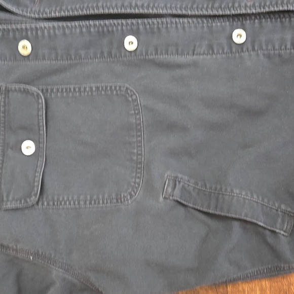 Original Structure Blue Workwear Shirt XL 100% Cotton Utility - Picture 3 of 5